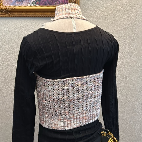 Nicholas Knitted Sweater Halter Top size Small - Picture 4 of 9